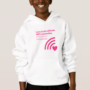 Camiseta o amor é a conexão definitiva