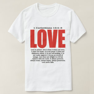 CAMISETA O AMOR É AMÁVEL