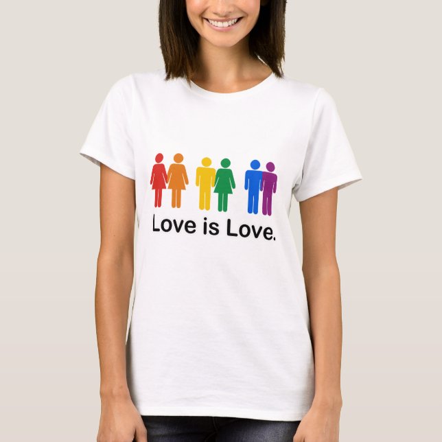 Camiseta O amor é amor (Frente)