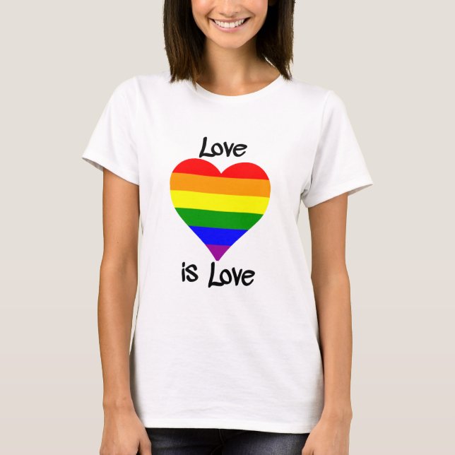 Camiseta O amor é amor (Frente)