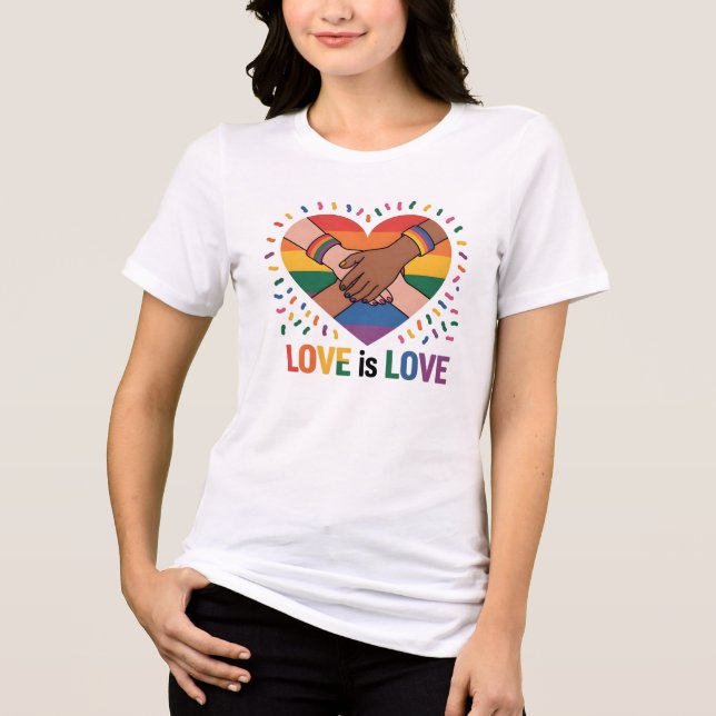 Camiseta O amor é amor (Frente)
