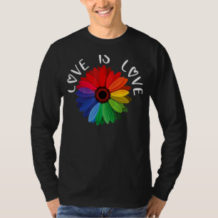 Camiseta O Amor É Amor Daisy Lgbt Gay