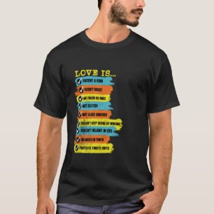 Camiseta O Amor É Checklist De Acordo Com 1 Corinthians 1