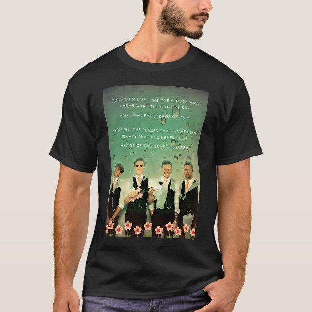 Camiseta O Amor É Fácil - McFly Caderno Espiral (Frente)