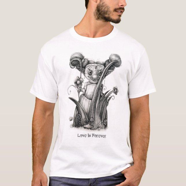 Camiseta O amor é Forever (Frente)