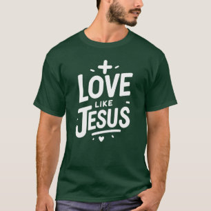 Camiseta O amor é Jesus vintage