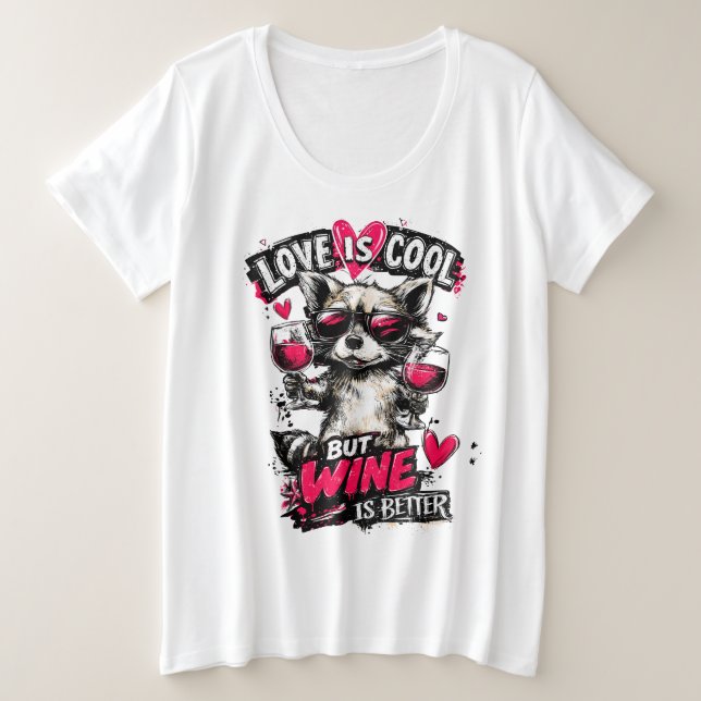 Camiseta O amor é legal (Frente do Design)
