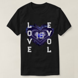 Camiseta O AMOR É MALVADO V2 por J.H. Thornton