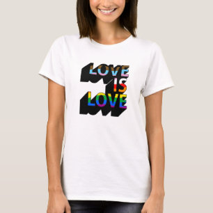 Camiseta O amor é o amor 3D