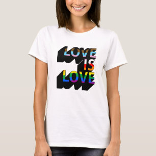 Camiseta O amor é o amor 3D