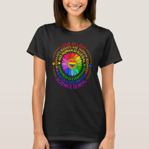 Camiseta O Amor É O Amor A Ciência É A Verdadeira Bondade É