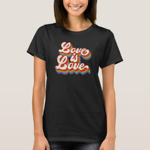 Camiseta O Amor É O Amor Com Orgulho Bissexual Gay LGBT