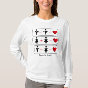 Camiseta O amor é o amor (LGBTQ)