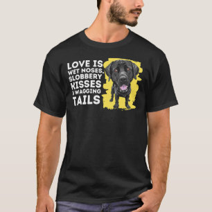 Camiseta O Amor É O Cachorro Labrador Retriever L