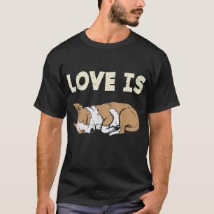 Camiseta O Amor É O Cão De Animais De Companhia Chihuahua C