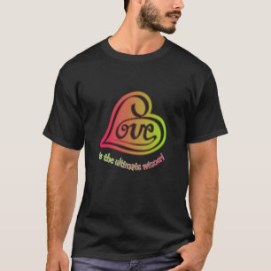 Camiseta O amor é o vencedor máximo
