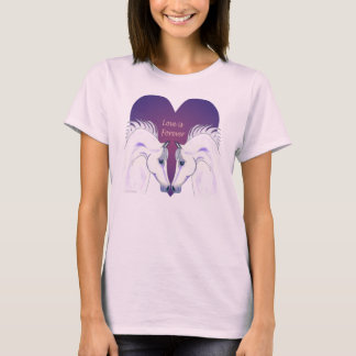 Camiseta O amor é para sempre T árabe da boneca das