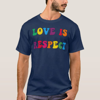 Camiseta O Amor É Respeito engraçado