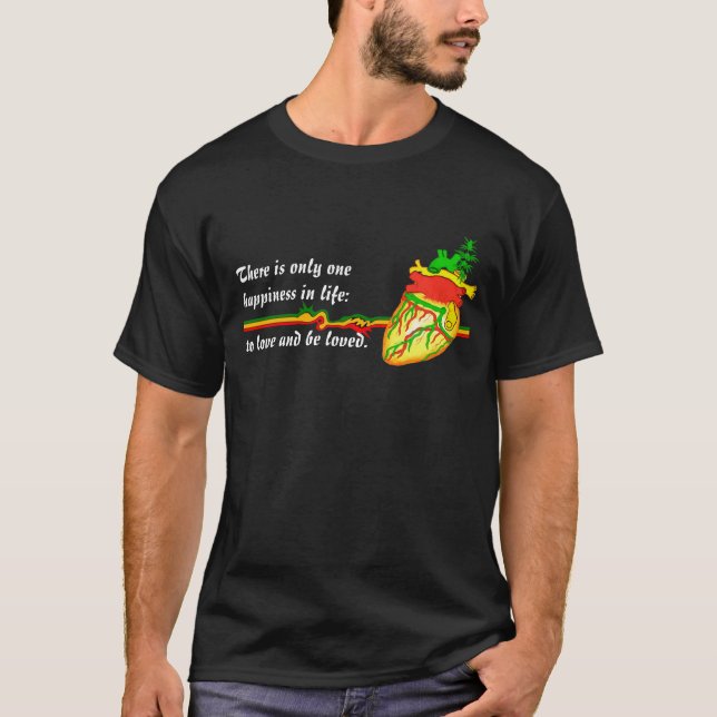 Camiseta O amor e seja amado (Frente)