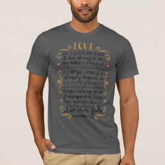 Camiseta O amor é tipo Bella+Canvas Jersey