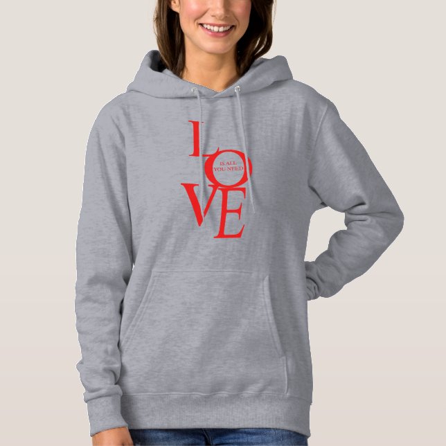 Camiseta O amor é tudo o que você precisa (Frente)