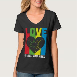 Camiseta O Amor É Tudo O Que Você Precisa De Consciência Au