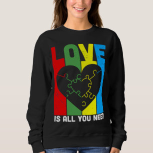 Camiseta O Amor É Tudo O Que Você Precisa De Quebra-cabeça