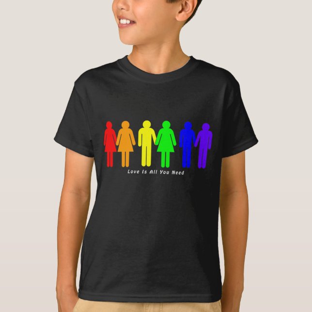 Camiseta O amor é tudo que você precisa (Frente)