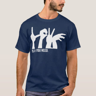 Camiseta o amor é tudo que você precisa