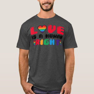 Camiseta O Amor É Um Orgulho Gay Orgulho Orgulho De Direito
