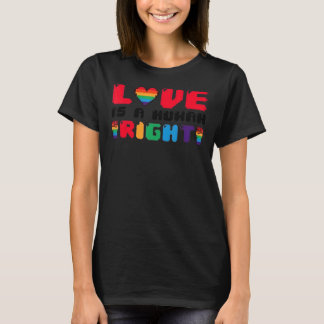 Camiseta O Amor É Um Orgulho Gay Orgulho Orgulho De Direito