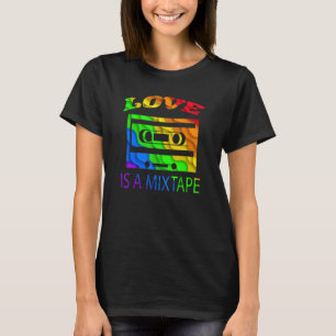 Camiseta O Amor É Uma Mistura Tolerância Transgênero