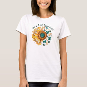 Camiseta O Amor é uma Palavra de Quatro Pernas, Amante de C