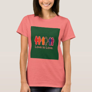 CAMISETA O AMOR É VERDE DO AMOR