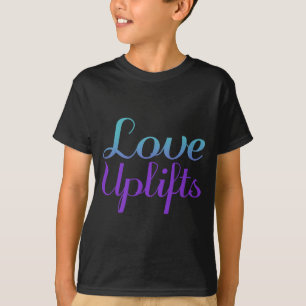 Camiseta O Amor Eleva a Prevenção do Suicídio Premium Tri-B