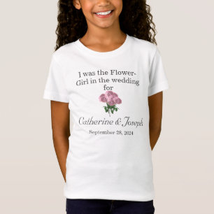 Camiseta O amor está na Bloom Flower Girl