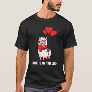 Camiseta O Amor Está No Ar Vlama Vicuna Guanaco Breeder Al