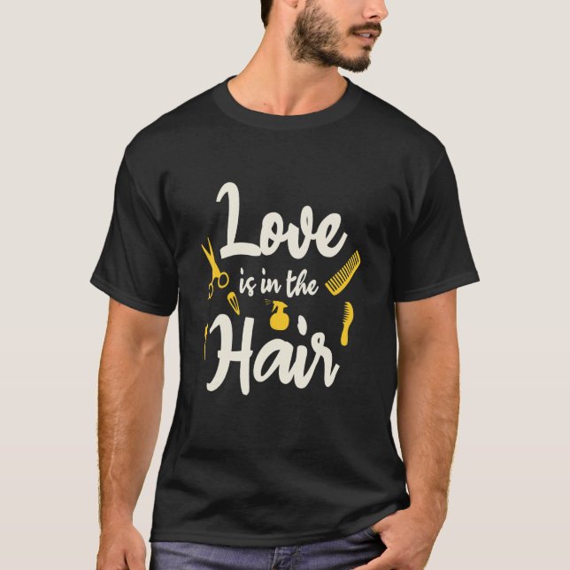 Camiseta O amor está no cabelo (Frente)