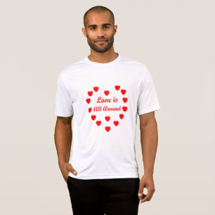 Camiseta O amor está por aí