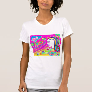 Camiseta O amor florescerá: Espaço ideal