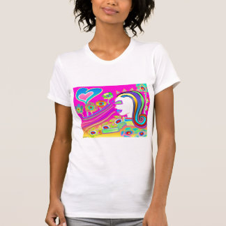 Camiseta O amor florescerá: Espaço ideal