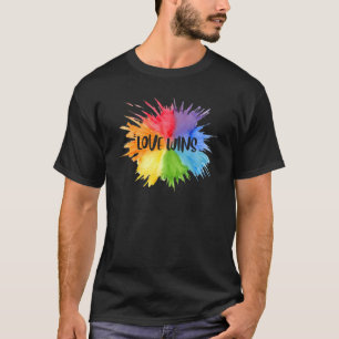 Camiseta O Amor Ganha Água Arco Gay Lgbt Prid Lésbica