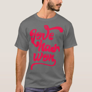 Camiseta O Amor Ganhou LHW 1