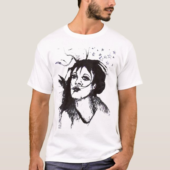 Camiseta O amor gosta de estrelas (Frente)
