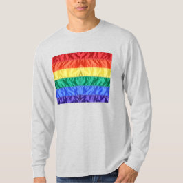 Camiseta O amor LGBTQ LGBT Orgulho gay do Arco-Íris é amor