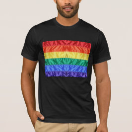 Camiseta O amor LGBTQ LGBT Orgulho gay do Arco-Íris é amor