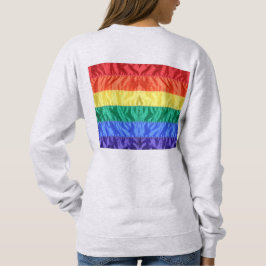 Camiseta O amor LGBTQ LGBT Orgulho gay do Arco-Íris é amor