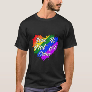 Camiseta O Amor Não É Um Crime