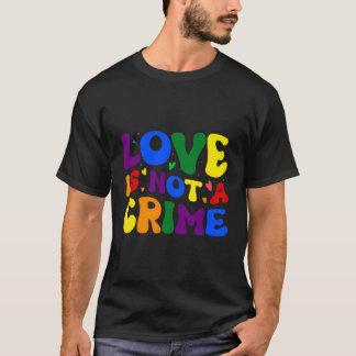 Camiseta O Amor Não É Um Crime