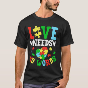 Camiseta O Amor Não Precisa de Palavras